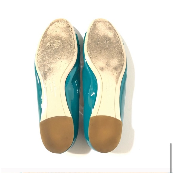 FERRAGAMO Salvatore MARINA PATENT BALLET VERNIS - Picture 6 of 10